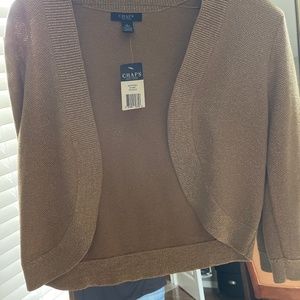 Bolero style sweater